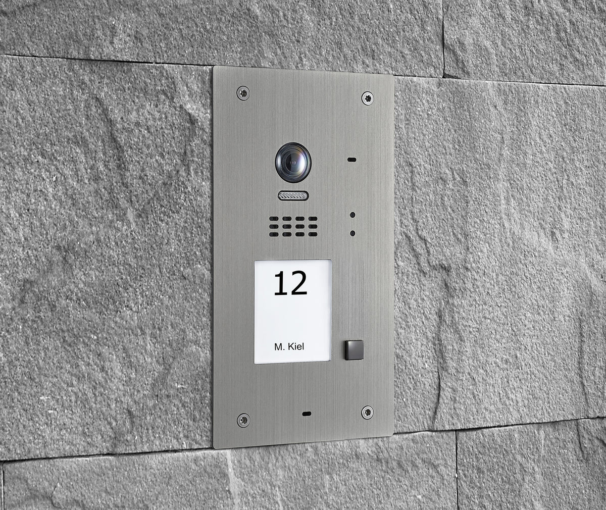 BALTER EVIDA RFID Edelstahl-Türstation – SILVER-1B BUS
