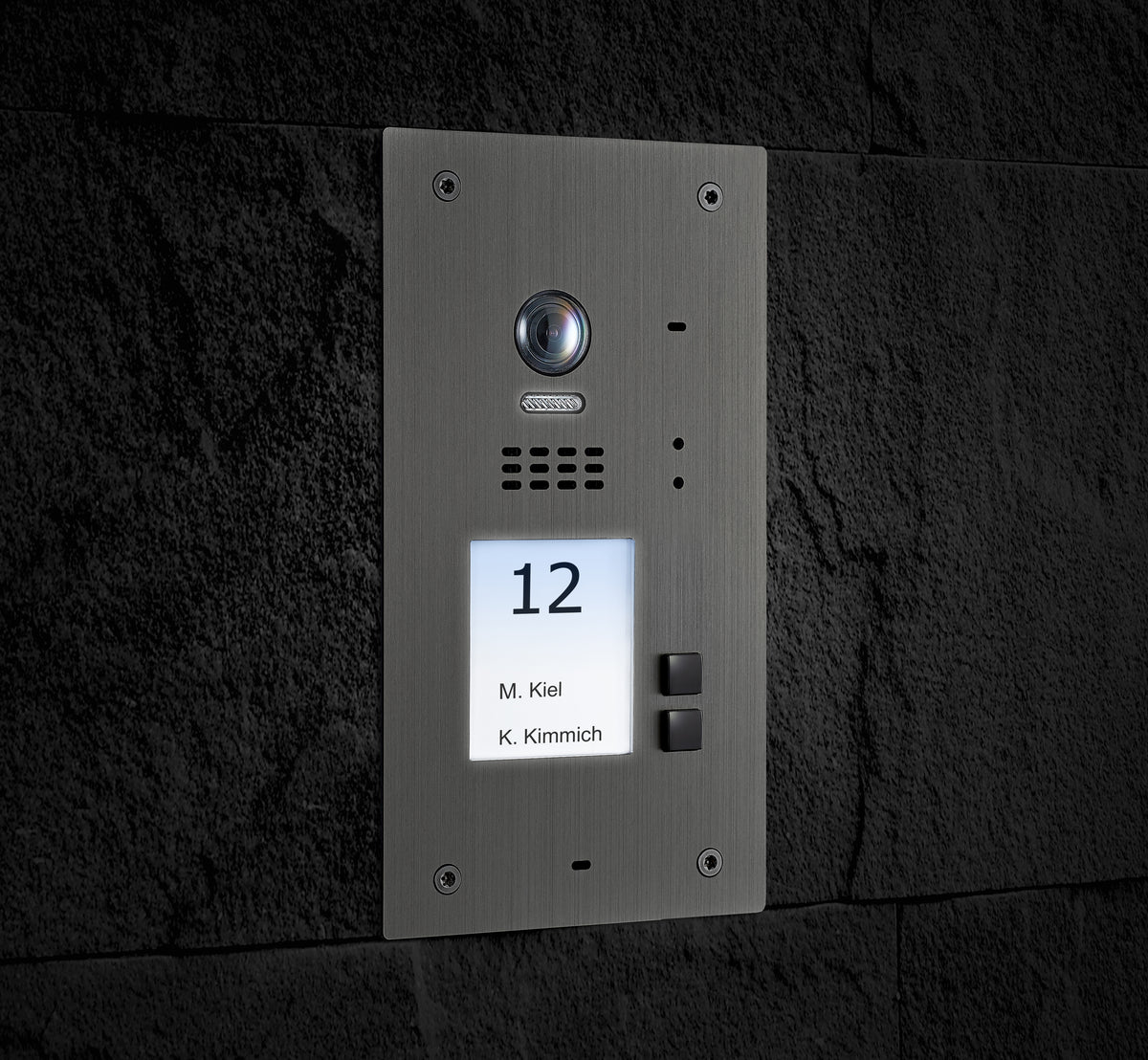 BALTER EVIDA RFID Edelstahl-Türstation – SILVER-2B BUS