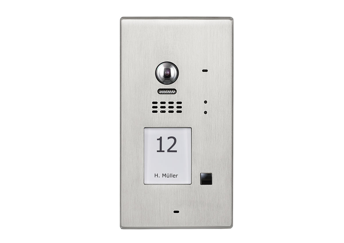 BALTER EVIDA RFID Edelstahl-Türstation – SILVER-1B-AP BUS