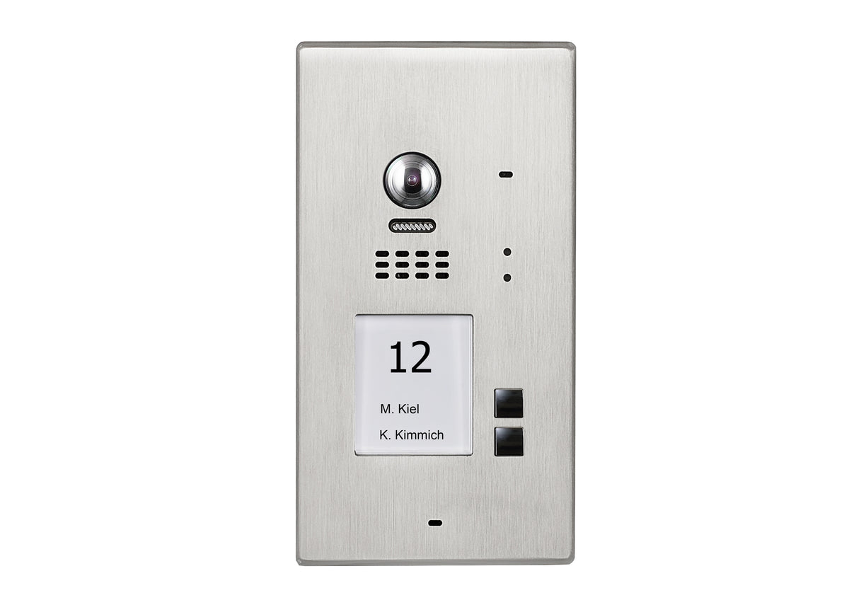 BALTER EVIDA RFID Edelstahl-Türstation – SILVER-2B-AP BUS
