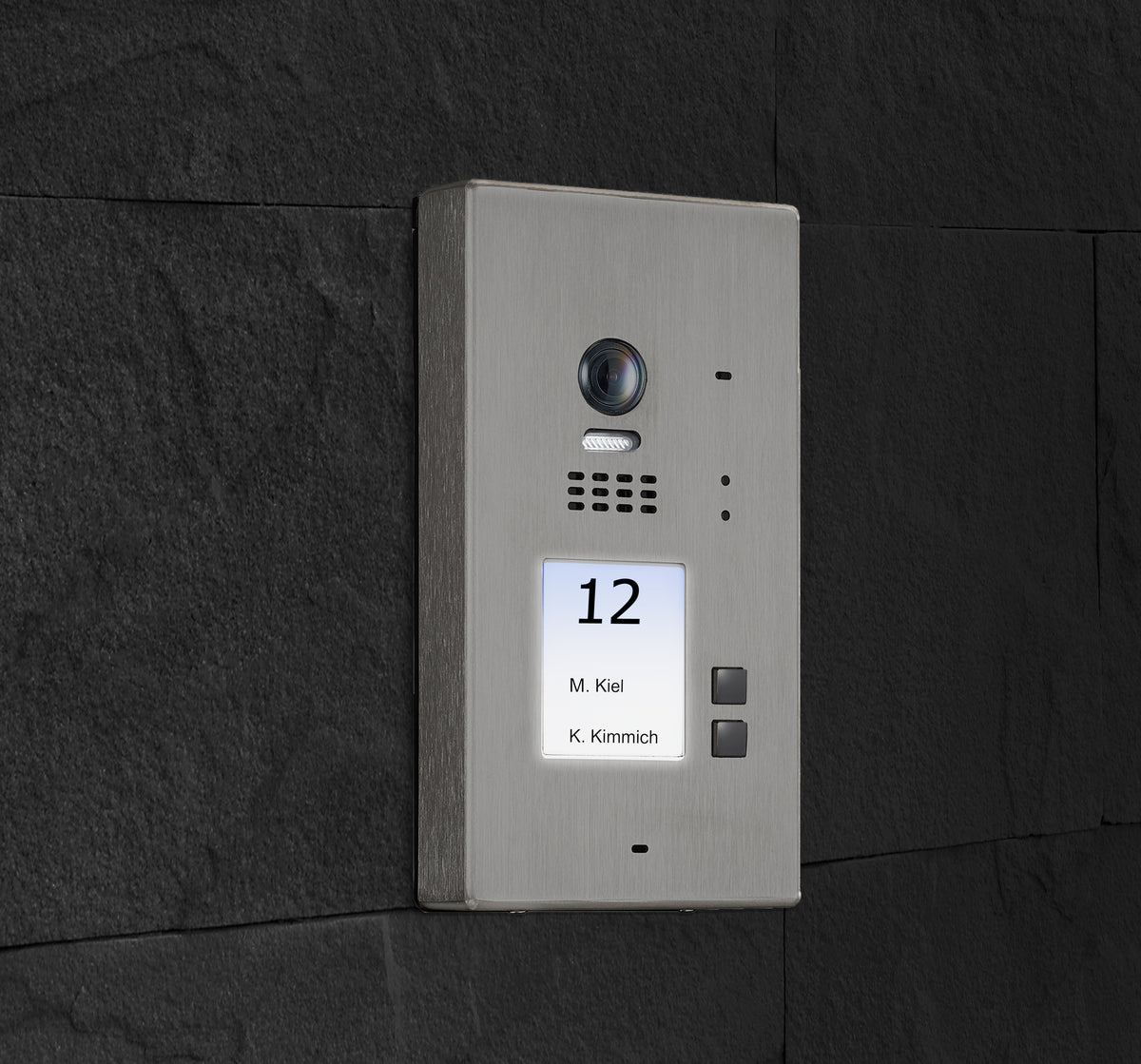 BALTER EVIDA RFID Edelstahl-Türstation – SILVER-2B-AP BUS