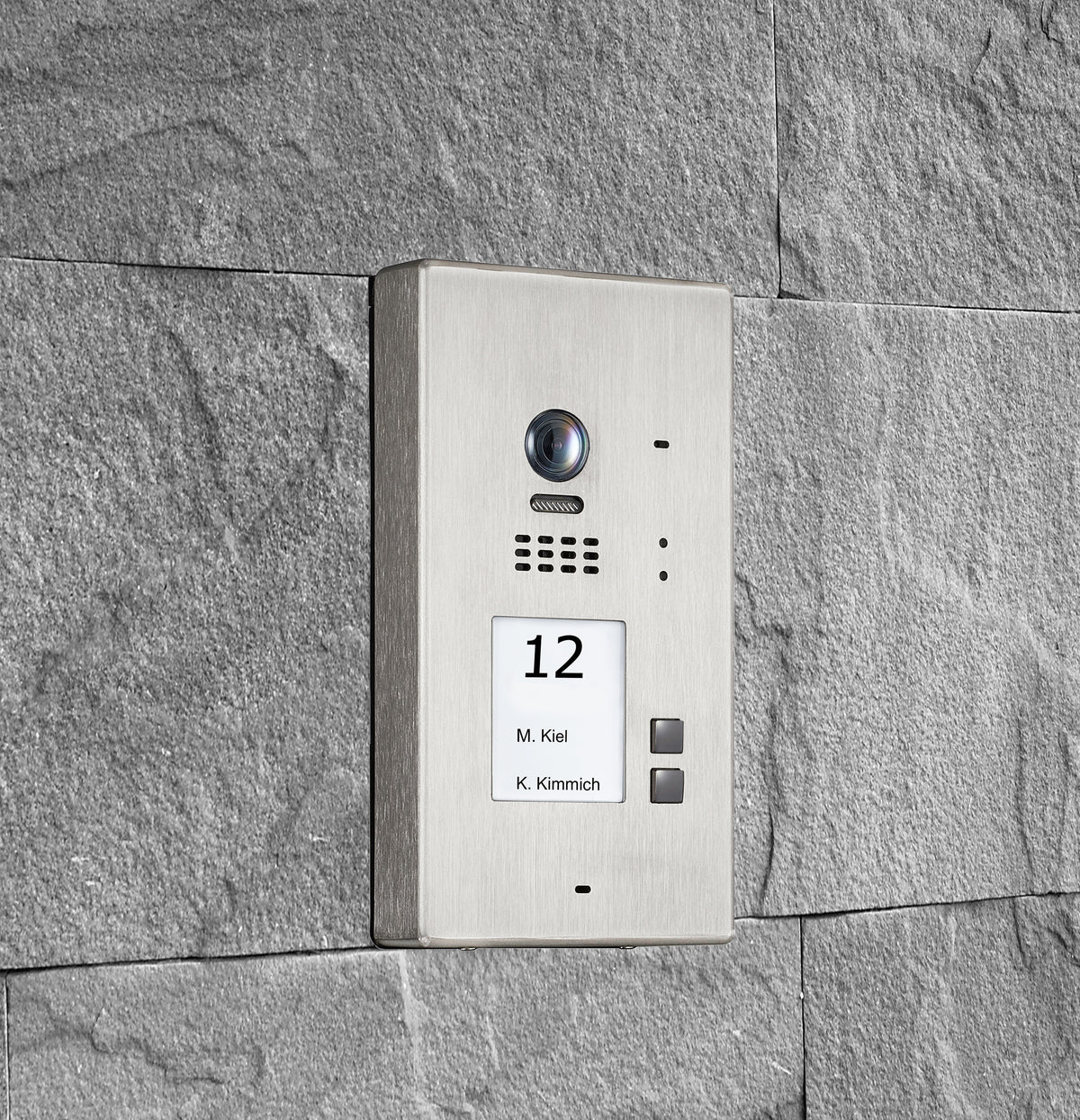 BALTER EVIDA RFID Edelstahl-Türstation – SILVER-2B-AP BUS
