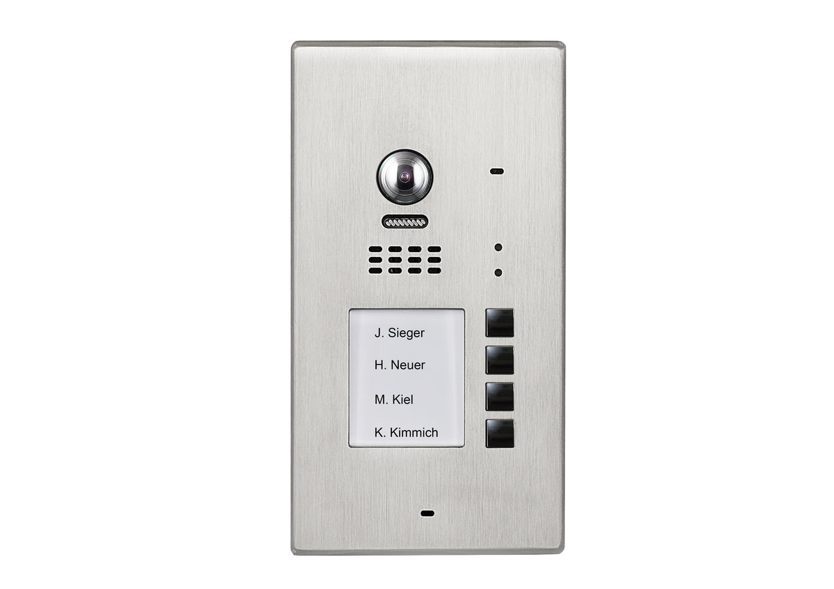 BALTER EVIDA RFID Edelstahl-Türstation – SILVER-4B-AP BUS
