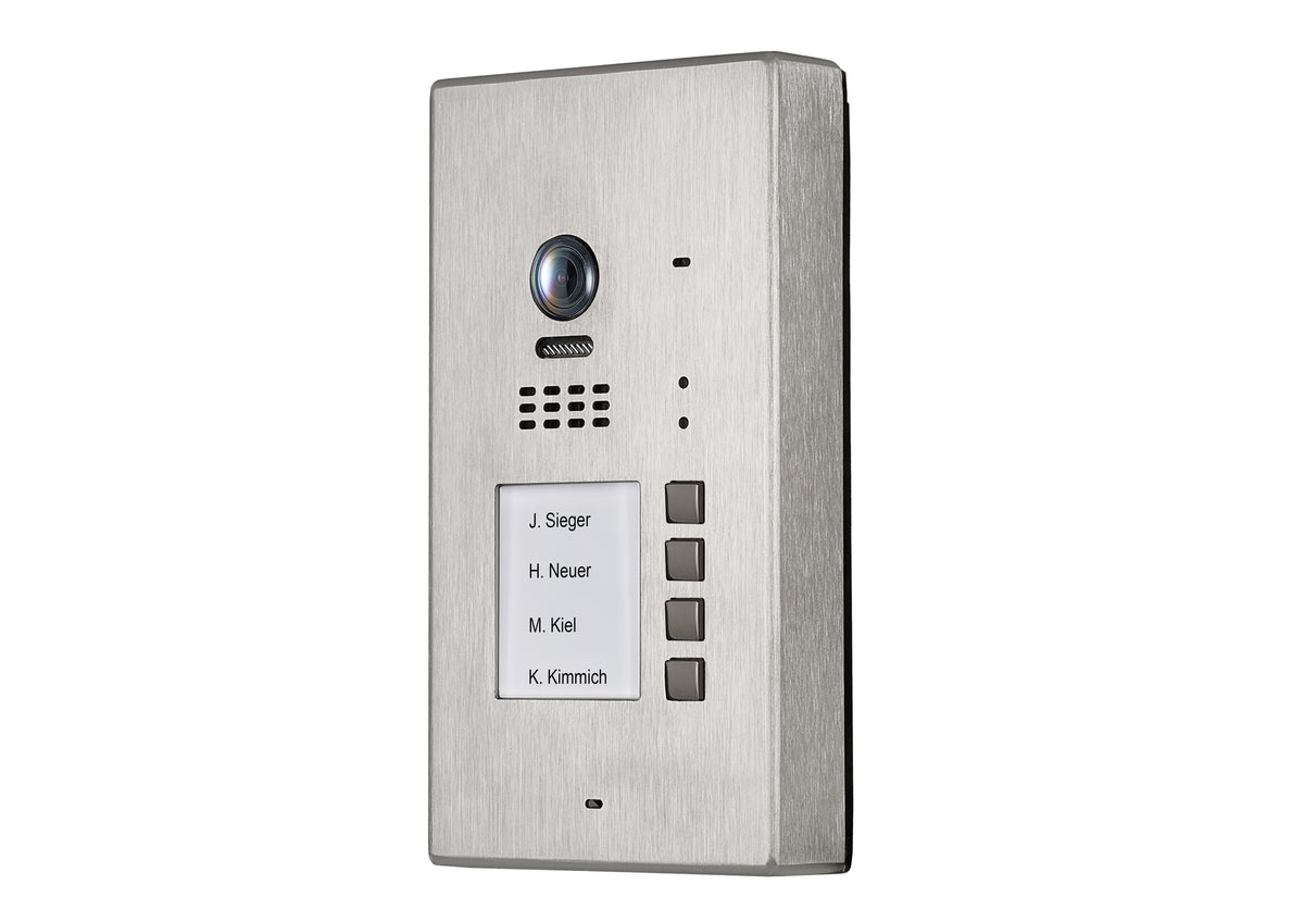 BALTER EVIDA RFID Edelstahl-Türstation – SILVER-4B-AP BUS