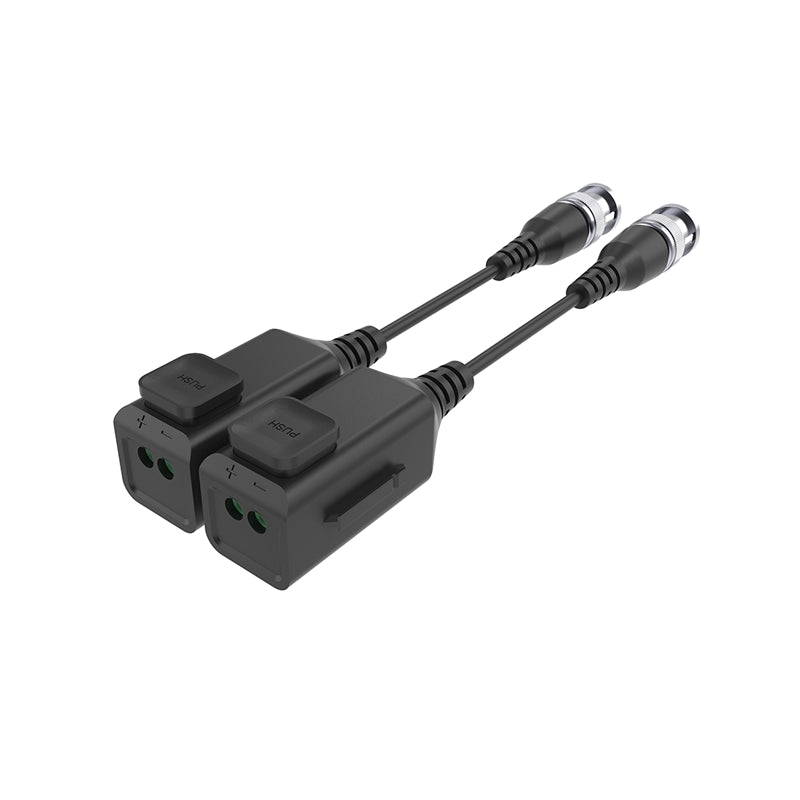 Passiver 4K Analog 2-Draht Sender/Empfänger-Set für TVI-, CVI-, AHD-Kameras bis 8.0MP – SW-UTP101P
