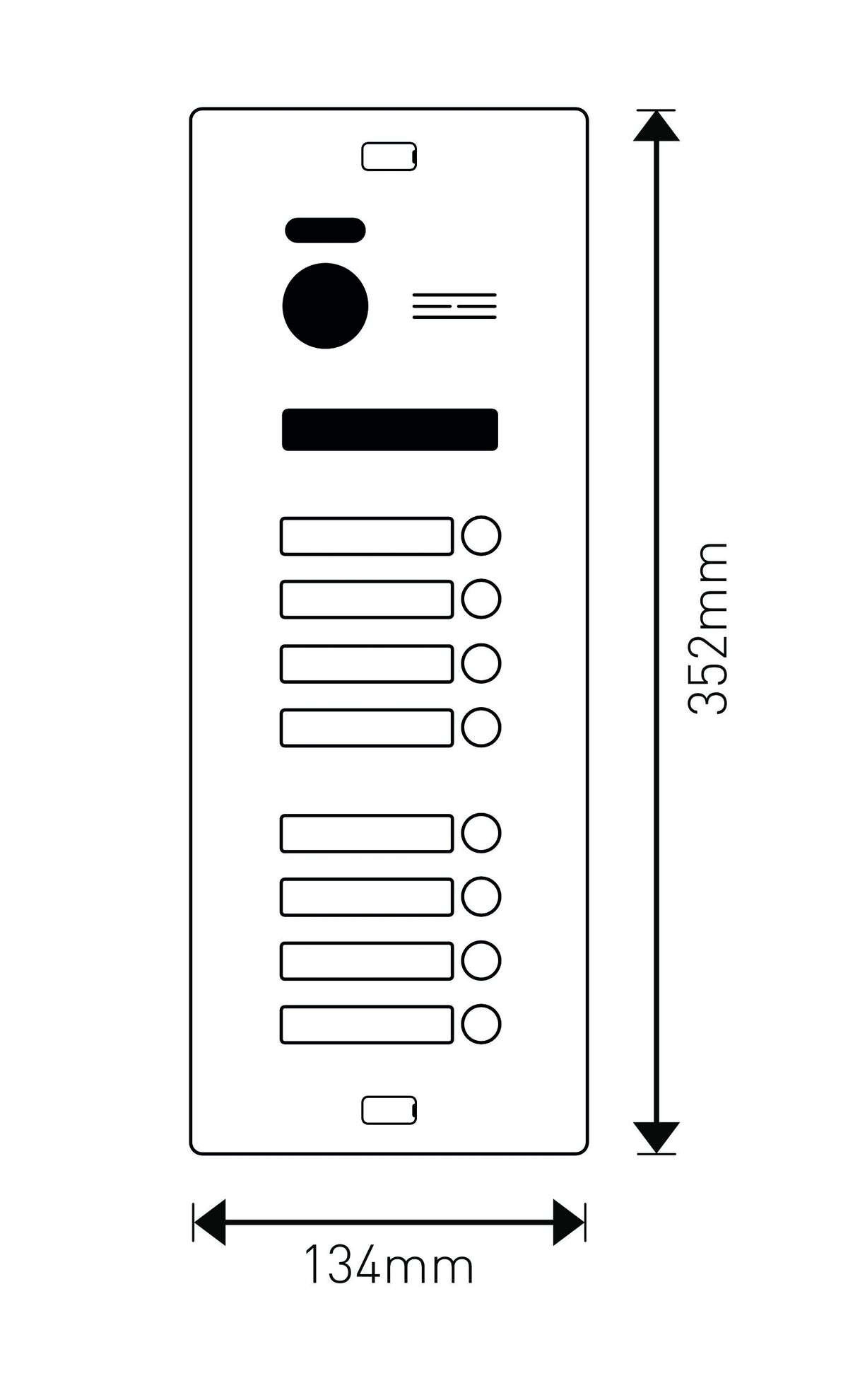 BALTER EVO Türstation – EVO-8FAM