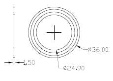 BALTER X PG Wasserdichte Verschraubung, Kunststoff, NPT 3/4" für Anschlussdosen – BCC-A07WJ
