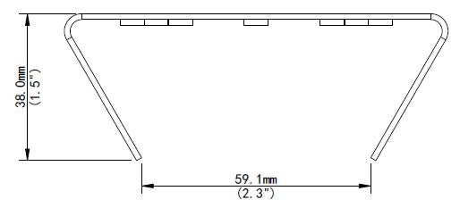 BALTER X Masthalterung für Wandmontagehalterungen, 120 x 120 x 53.4 mm, Verzinktes Blech, Weiß – BCC-A04PM