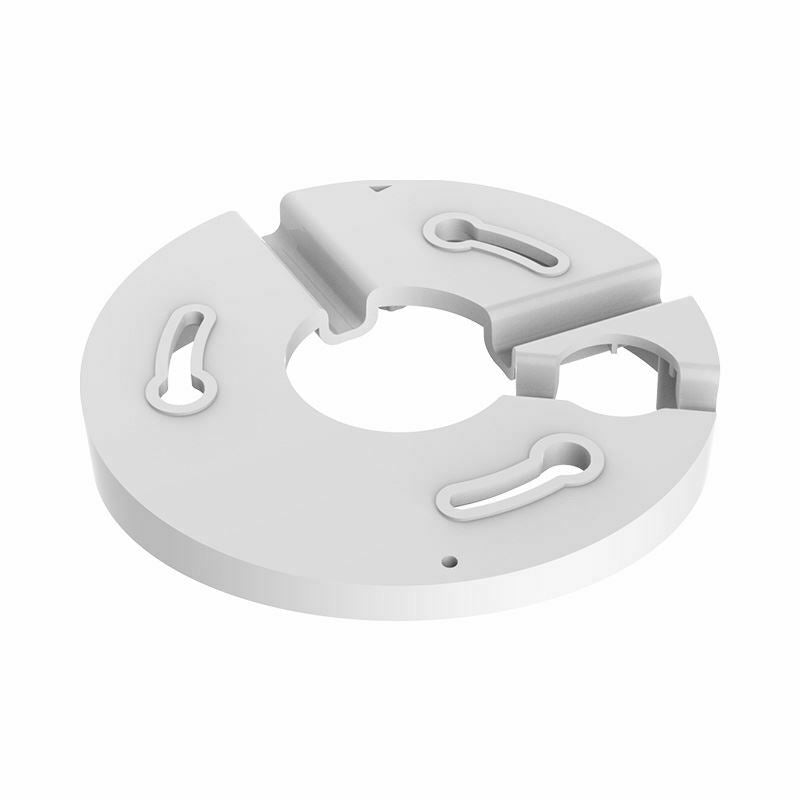 BALTER X Geineighte Dome-Kamera Deckenhalterung, D108 x 23 mm, Deckenmontage, Kunststoff, Weiß – BCC-A24TM