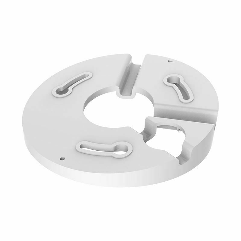 BALTER X Geineighte Dome-Kamera Deckenhalterung, D108 x 23 mm, Deckenmontage, Kunststoff, Weiß – BCC-A24TM