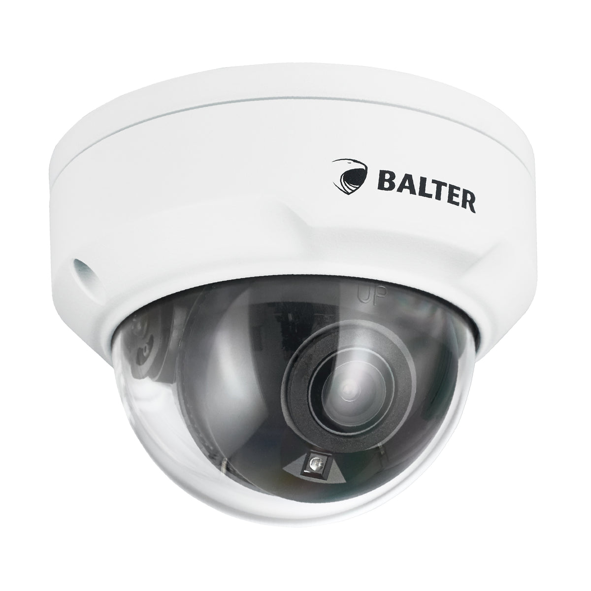 BALTER X PRO NightHawk Vandalensichere IP Dome-Kamera mit 8.0MP, 2.8mm, Nachtsicht 50m, Ultra Low Light, WDR 120dB, Deep Lear