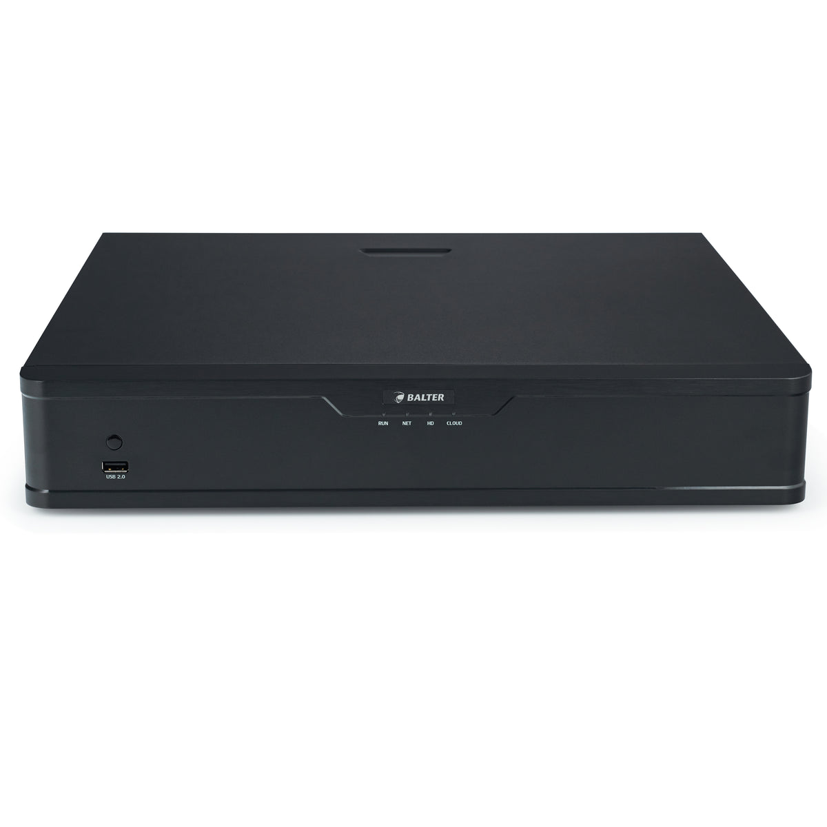 BALTER X ECO 32-Kanal Netzwerk Rekorder mit 16 PoE-Ports, 4K UHD, H.265, 160Mbit, Videoanalyse, HDMI 4K, Cloud P2P, PTZ, Audi