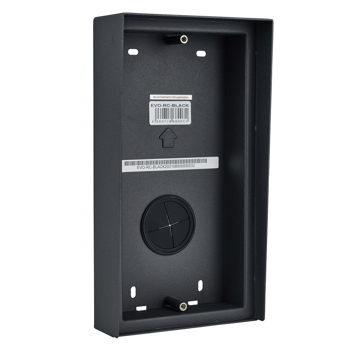 BALTER EVO Aufputzmontagehalterung / Regenschild – EVO-RC-BLACK