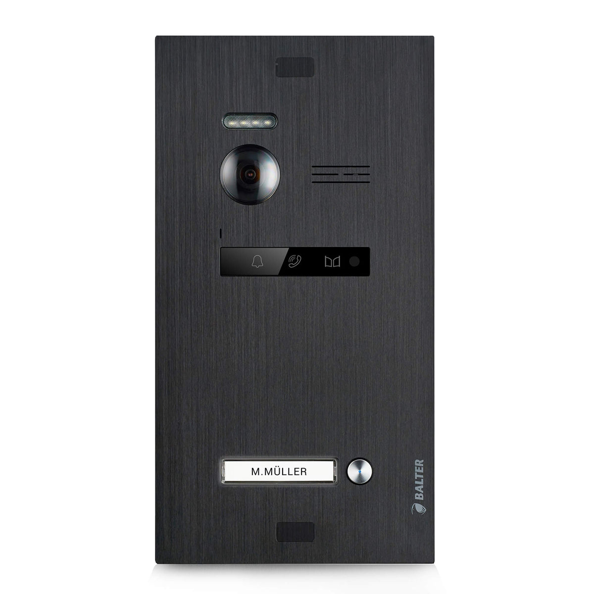 BALTER EVO 2-Draht BUS Komplettsystem – EVO-KIT-ALL-BLACK-1FAM