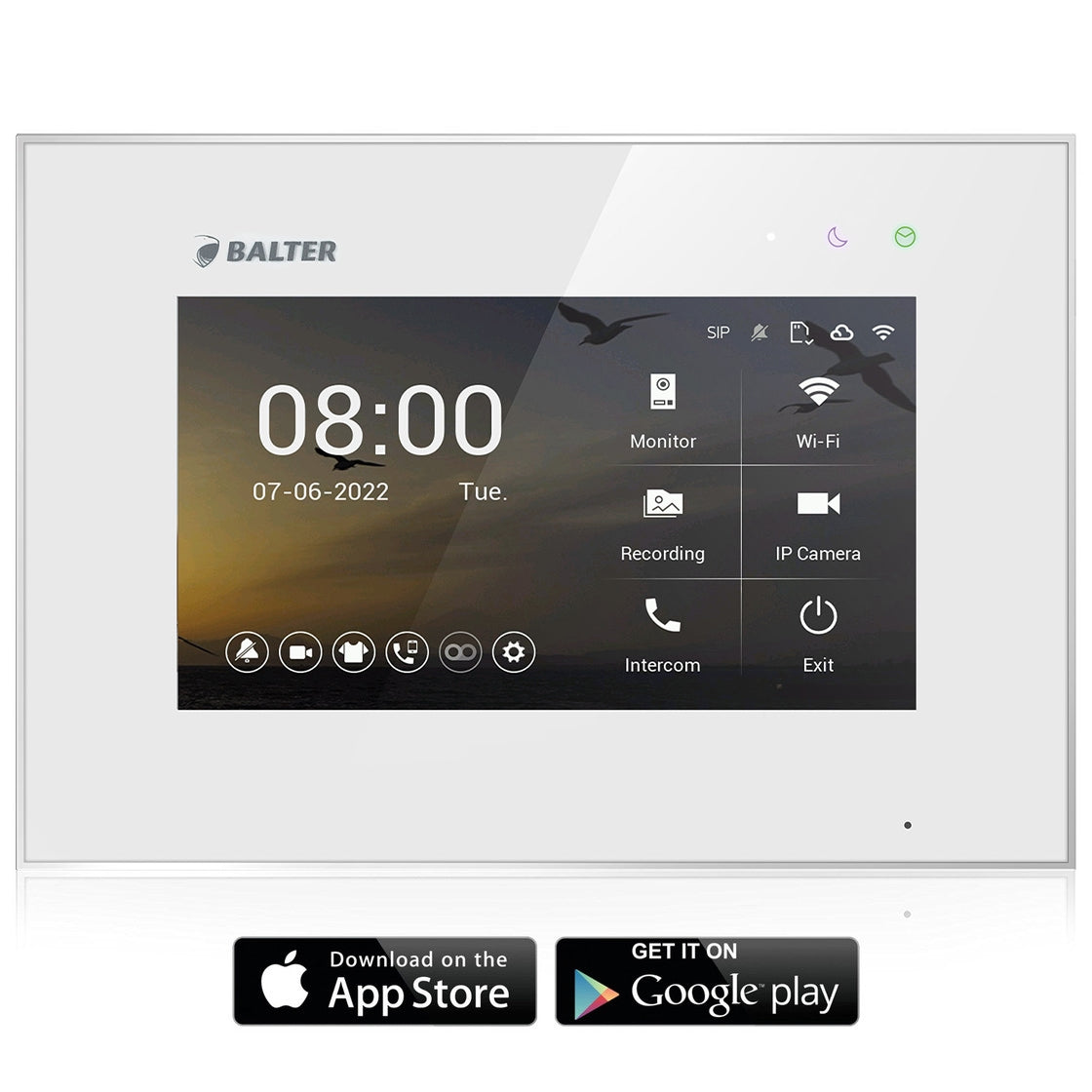 BALTER EVO HD 7-Zoll Videostation – EVO-HD-7M-WIFI