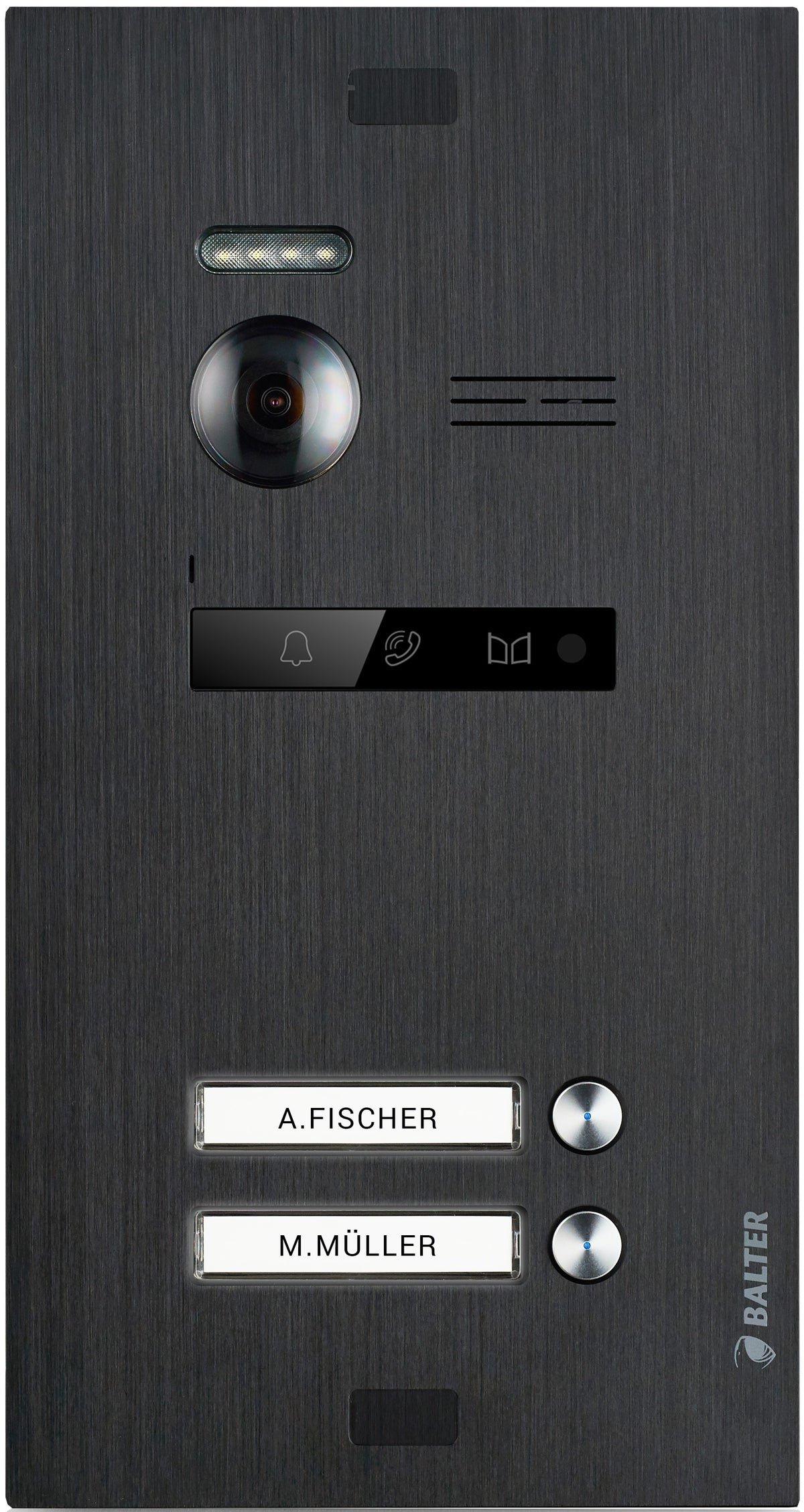 BALTER EVO HD IP-Türstation – EVO-HD-BLACK-2FAM