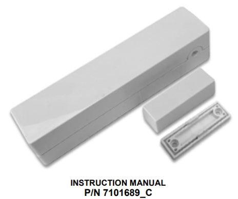 Shepherd Alarm System - 2-Way Wireless Magnetic Door / Window Contact & Shock Detector – SH-MAG-SHOCK-8F