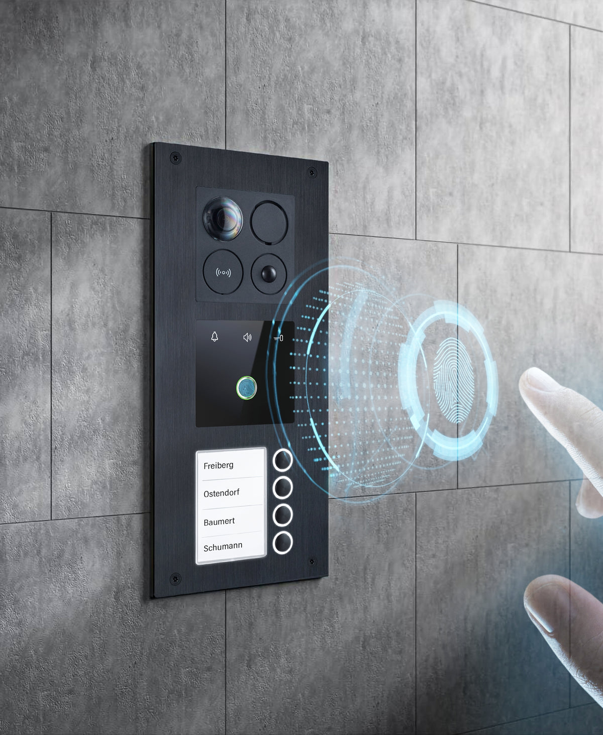BALTER ERA IP Fingerprint Türstation – ERA-4FR-FNB01