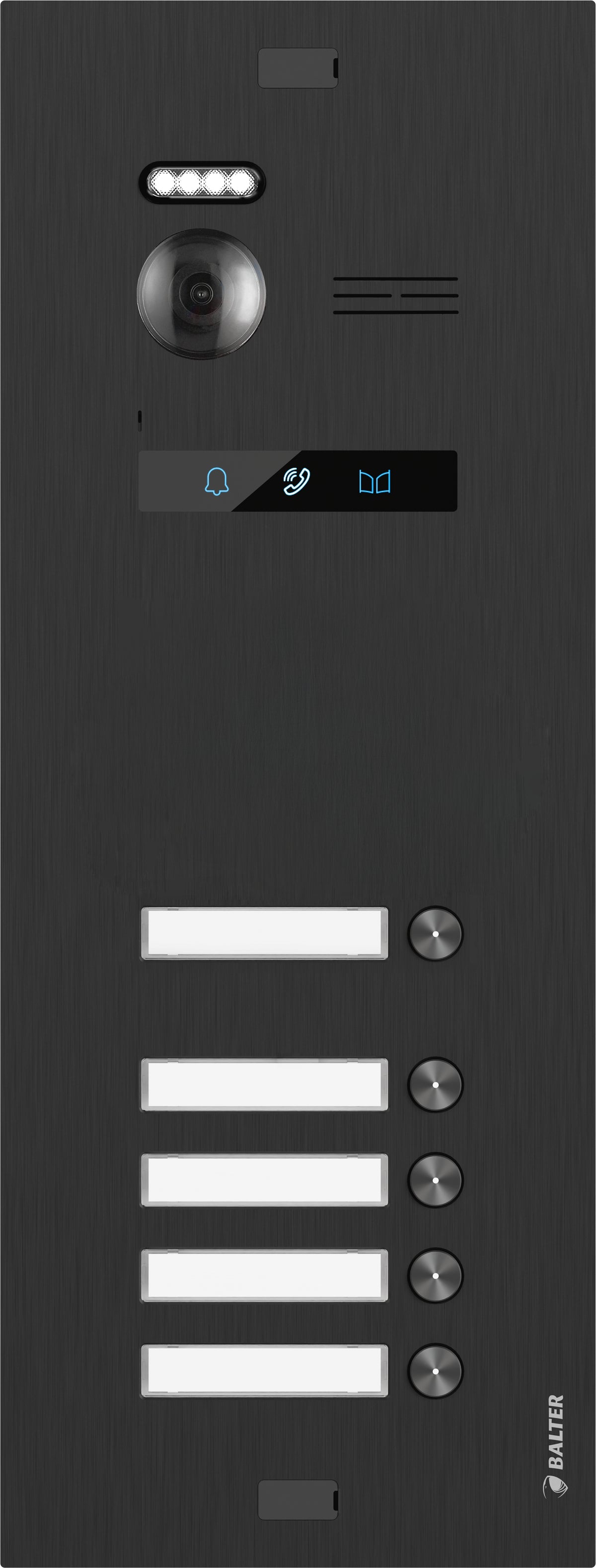 BALTER EVO HD IP-Türstation – EVO-HD-BLACK-5FAM