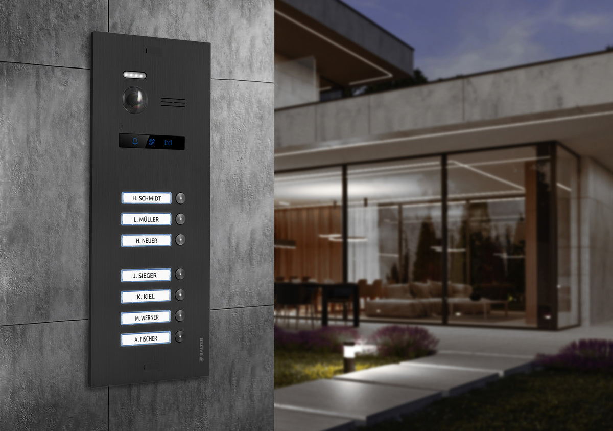 BALTER EVO HD IP-Türstation – EVO-HD-BLACK-7FAM