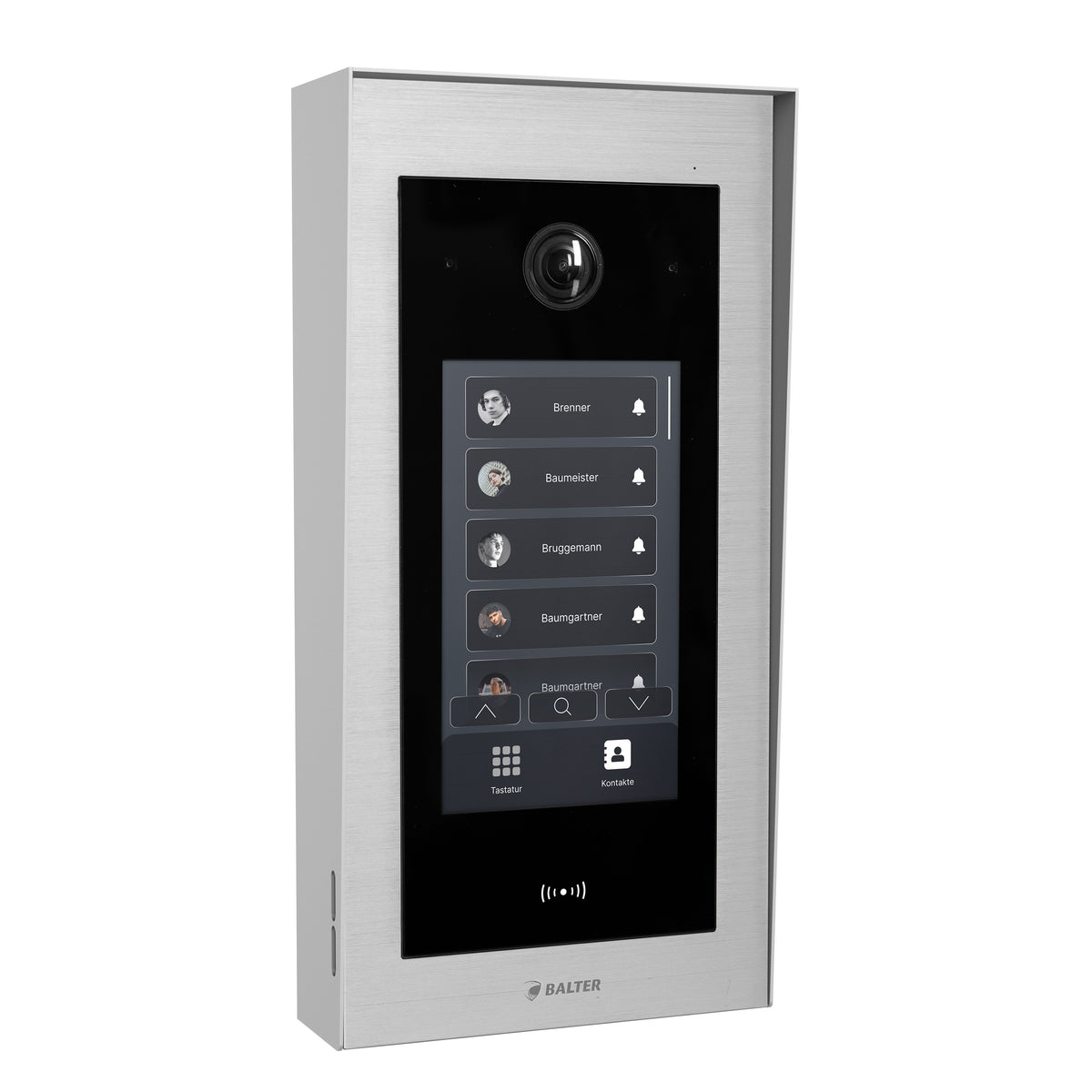BALTER EVO-RC-SILVER-TOUCH Silver Aufputzmontagehalterung / Regenschild für die EVO-HD-TOUCH-7 Türstation – EVO-RC-SILVER-TOU