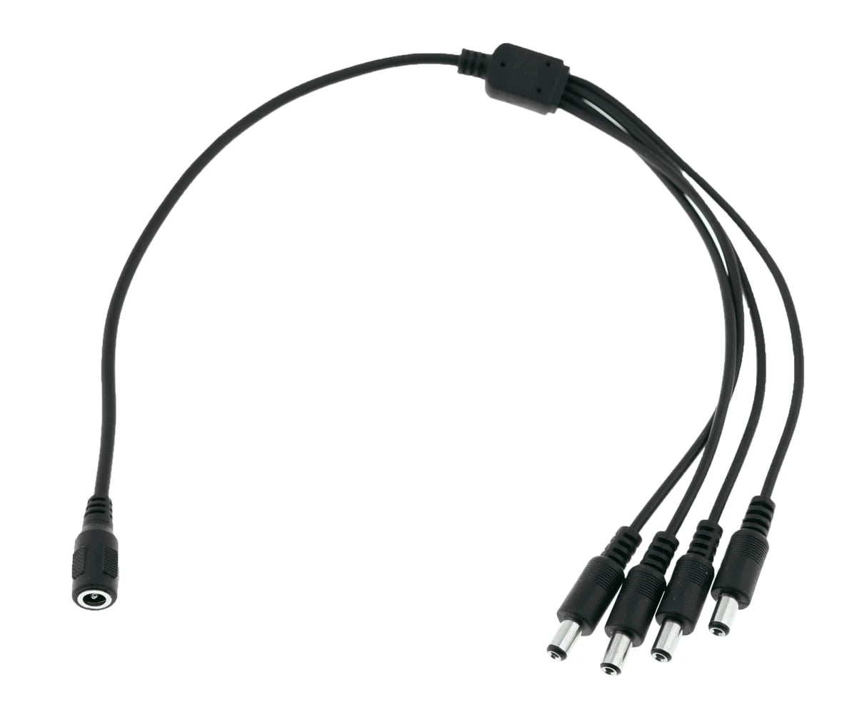 4er Strom Verteiler für cctv Überwachnungskameras 4x Strom Splitter Kabel 12V DC – AVZ40