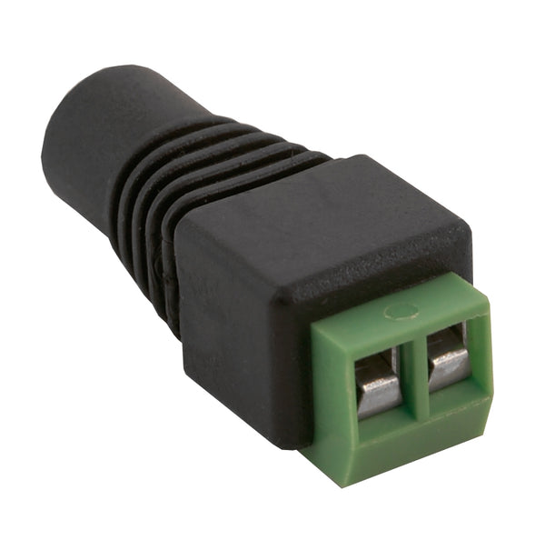 NEOSTAR Strom-Adapter, DC-Adapter - Kupplung, 2.1mm/5.5mm auf Lüsterklemme 2-pol. (weiblich) – BM-Z35