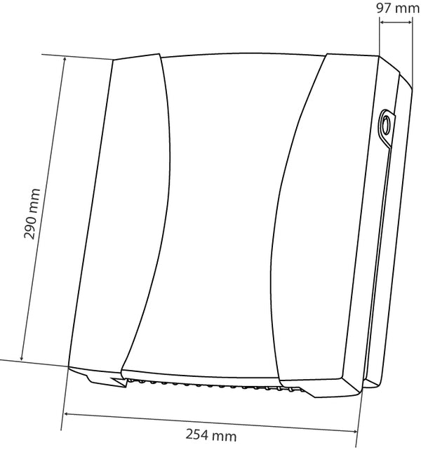 NEOSTAR PRO Funkwandler für bis zu 8 verdrahtete Melder, 2-Wege-Funk, programmierbare Relais-Ausgänge, 14.4V DC – FWpro