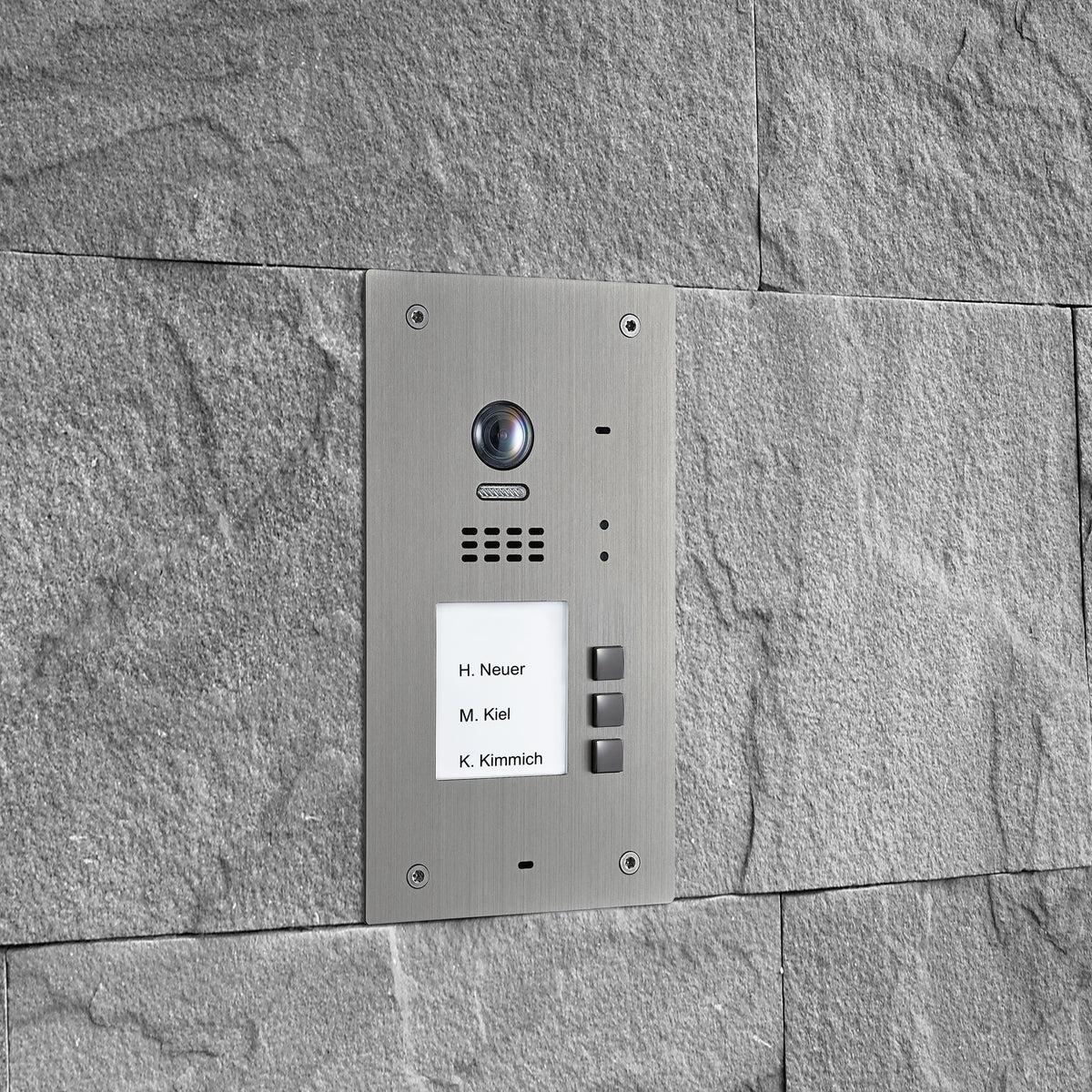 BALTER EVIDA RFID Edelstahl-Türstation – SILVER-3B BUS