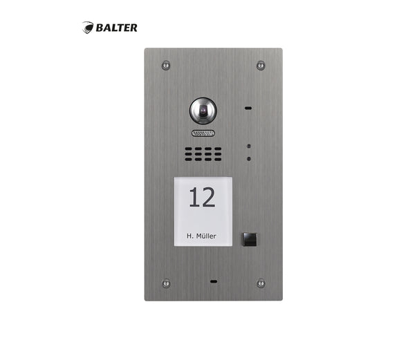 BALTER EVIDA RFID Edelstahl-Türstation – SILVER-1B BUS