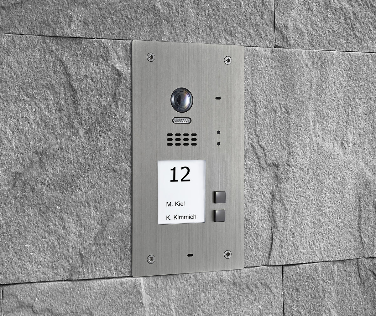 BALTER EVIDA RFID Edelstahl-Türstation – SILVER-2B BUS