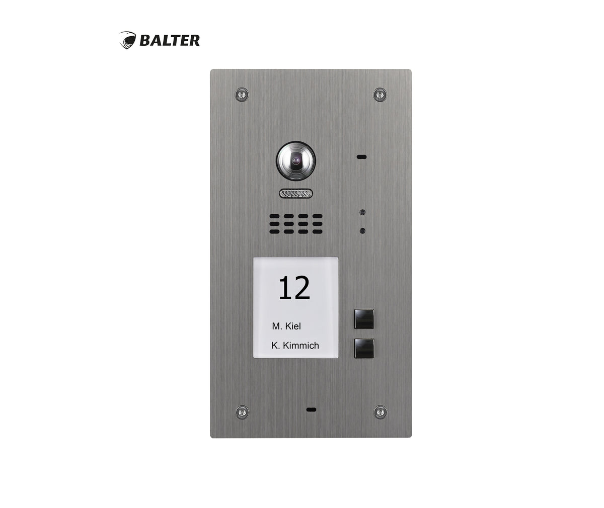 BALTER EVIDA RFID Edelstahl-Türstation – SILVER-2B BUS