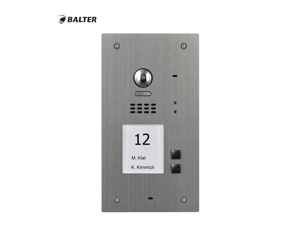 BALTER EVIDA RFID Edelstahl-Türstation – SILVER-2B BUS