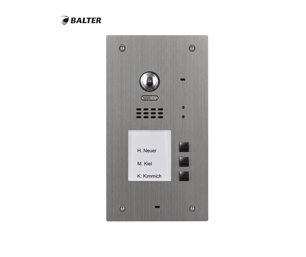 BALTER EVIDA RFID Edelstahl-Türstation – SILVER-3B BUS