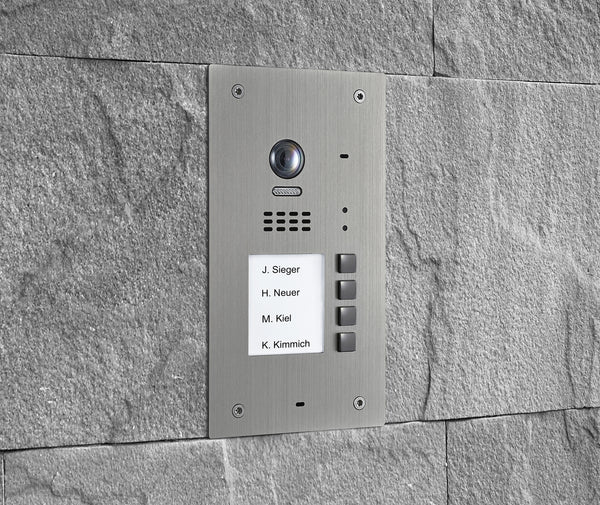 BALTER EVIDA RFID Edelstahl-Türstation – SILVER-4B BUS
