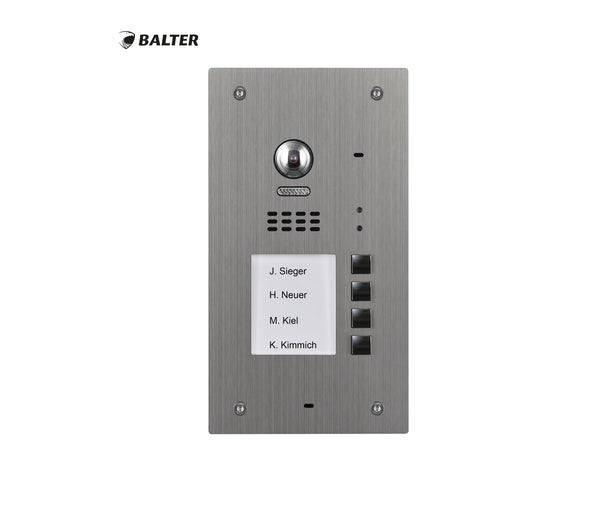 BALTER EVIDA RFID Edelstahl-Türstation – SILVER-4B BUS