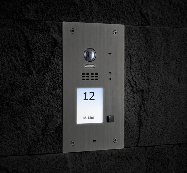 BALTER EVIDA RFID Edelstahl-Türstation – SILVER-1B BUS