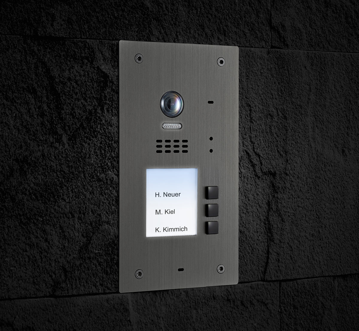 BALTER EVIDA RFID Edelstahl-Türstation – SILVER-3B BUS