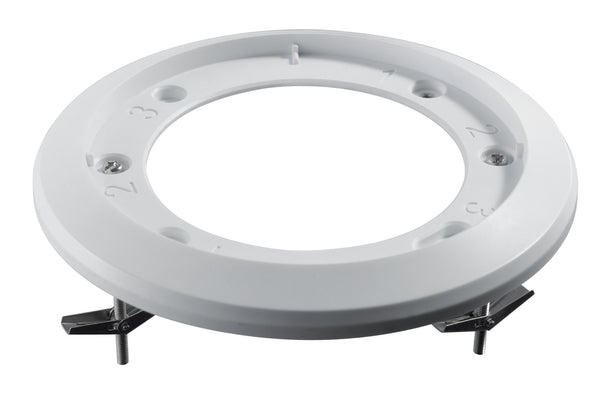 Deckeneinbaukit aus Aluminium für vandalensichere Dome-Kameras, weiß – CM-DOME-01
