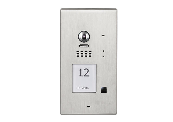 BALTER EVIDA RFID Edelstahl-Türstation – SILVER-1B-AP BUS