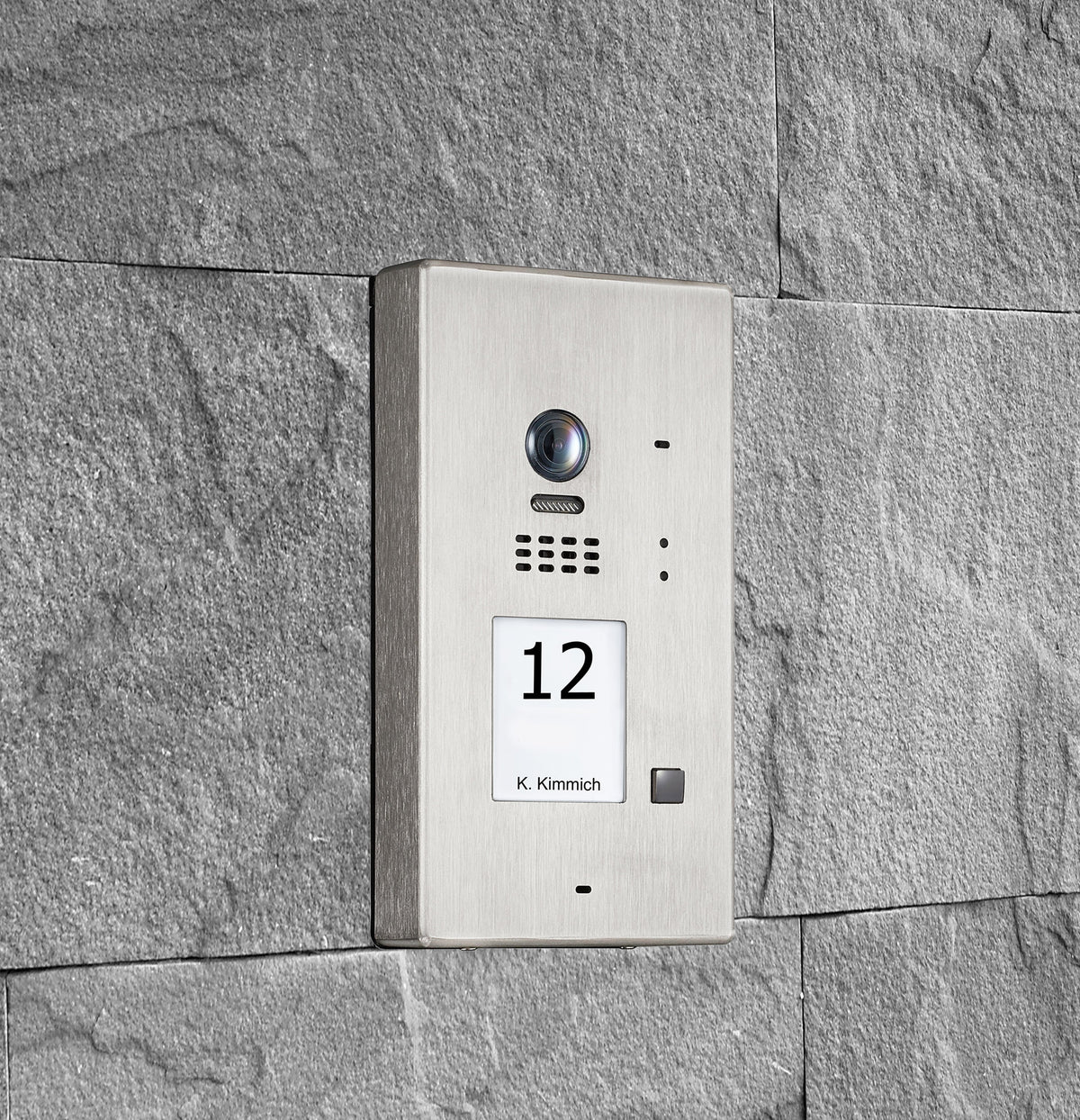 BALTER EVIDA RFID Edelstahl-Türstation – SILVER-1B-AP BUS