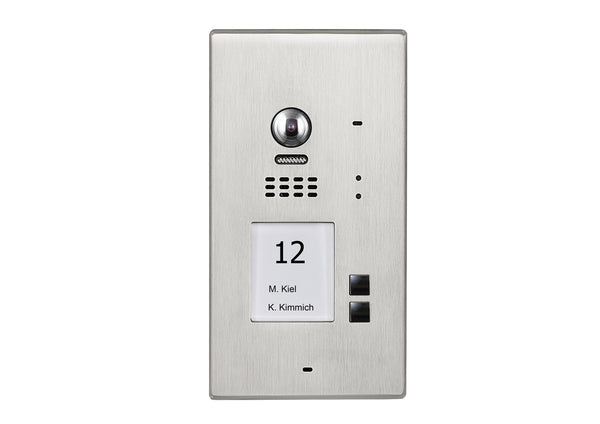 BALTER EVIDA RFID Edelstahl-Türstation – SILVER-2B-AP BUS