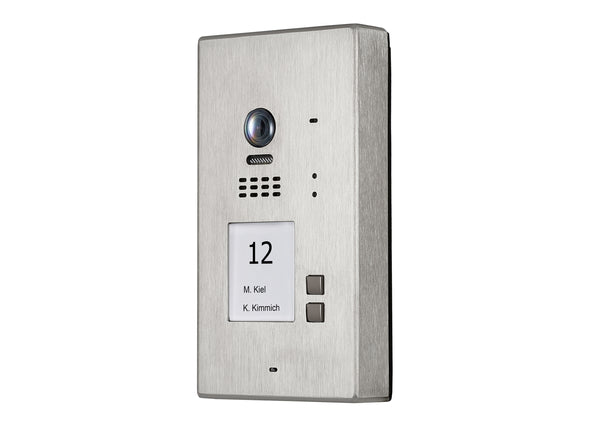 BALTER EVIDA RFID Edelstahl-Türstation – SILVER-2B-AP BUS