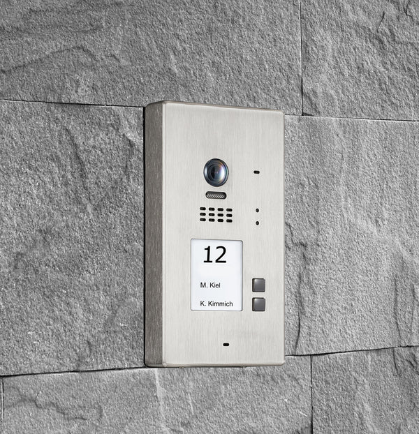 BALTER EVIDA RFID Edelstahl-Türstation – SILVER-2B-AP BUS