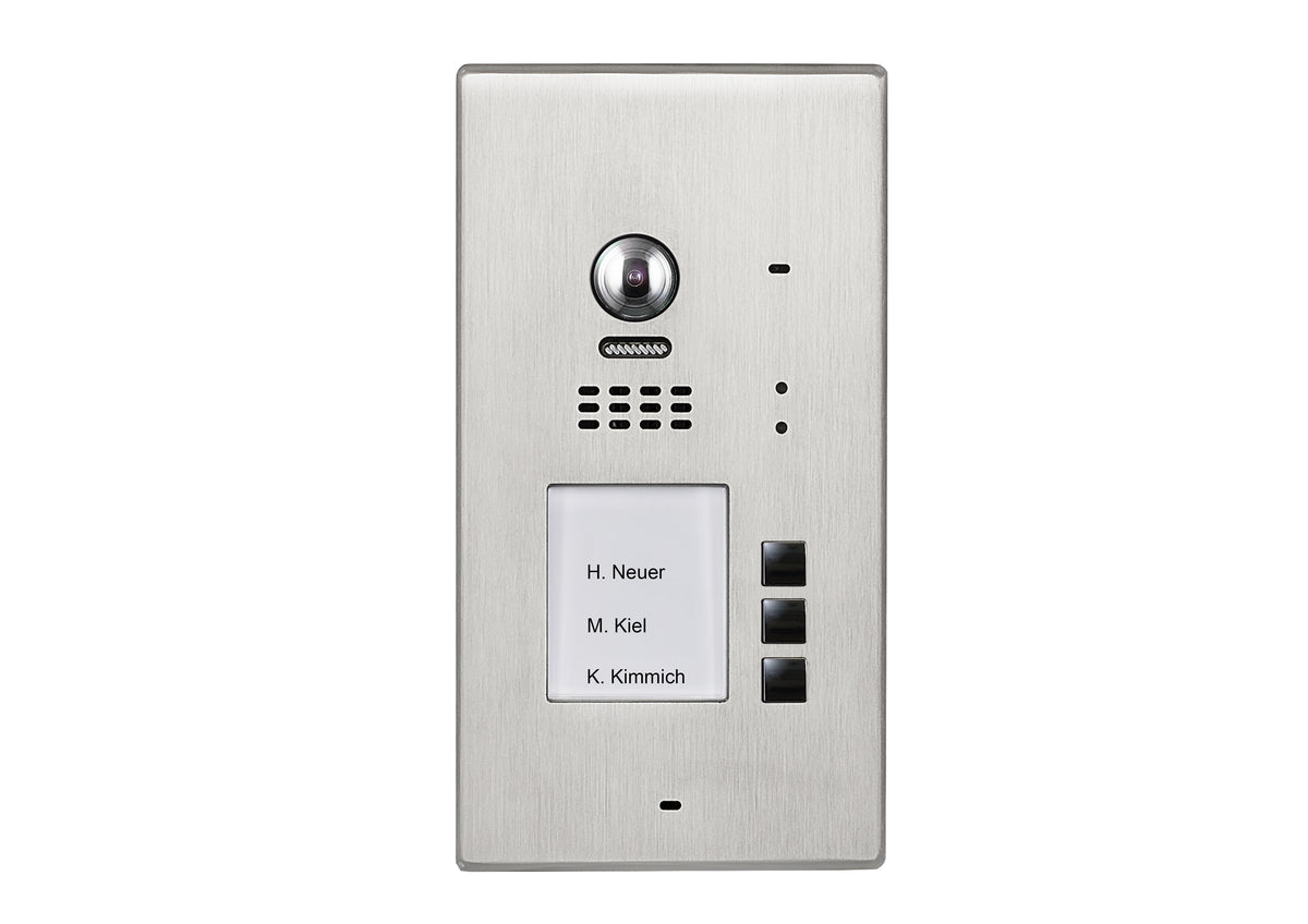 BALTER EVIDA RFID Edelstahl-Türstation – SILVER-3B-AP BUS