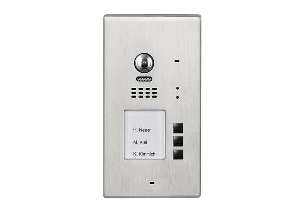 BALTER EVIDA RFID Edelstahl-Türstation – SILVER-3B-AP BUS