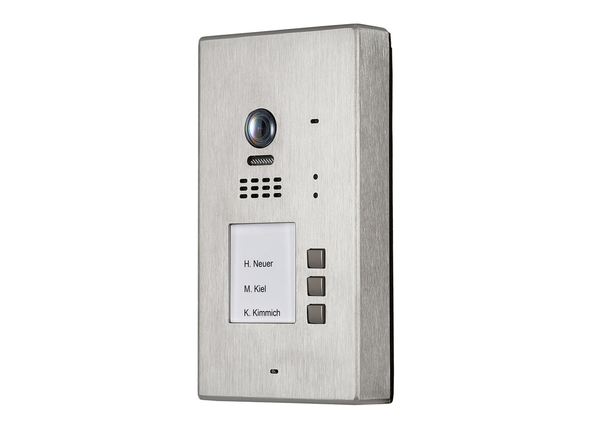 BALTER EVIDA RFID Edelstahl-Türstation – SILVER-3B-AP BUS