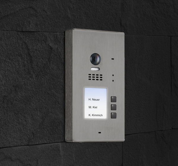 BALTER EVIDA RFID Edelstahl-Türstation – SILVER-3B-AP BUS