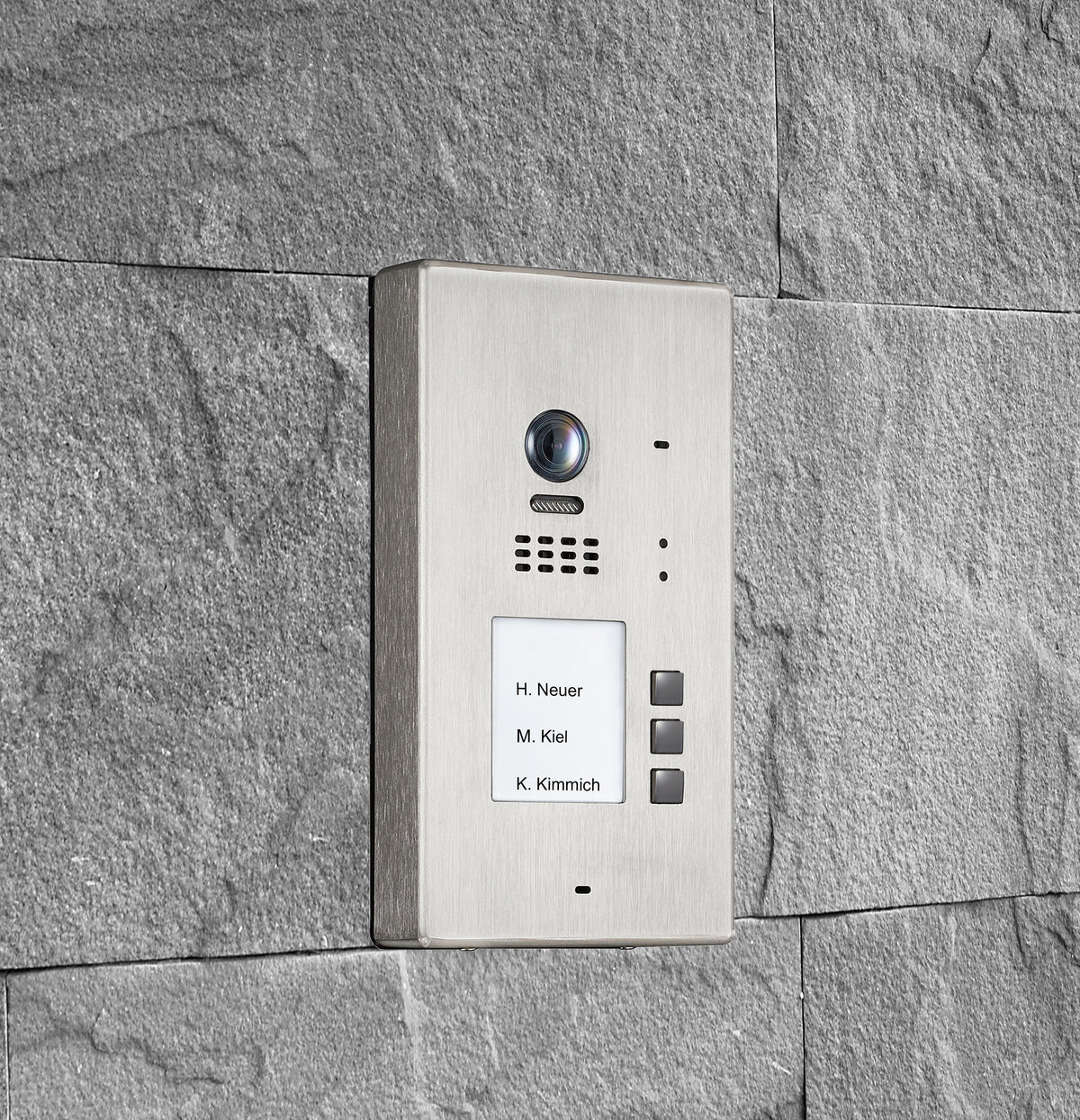 BALTER EVIDA RFID Edelstahl-Türstation – SILVER-3B-AP BUS