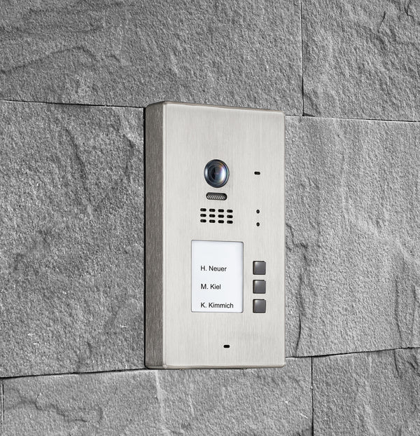 BALTER EVIDA RFID Edelstahl-Türstation – SILVER-3B-AP BUS